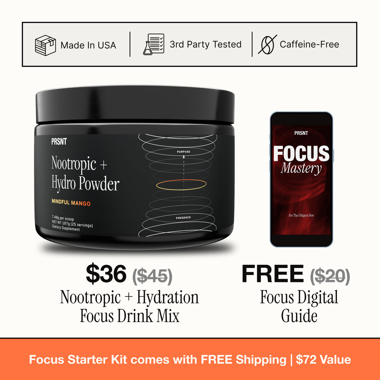 PRSNT Focus Blend