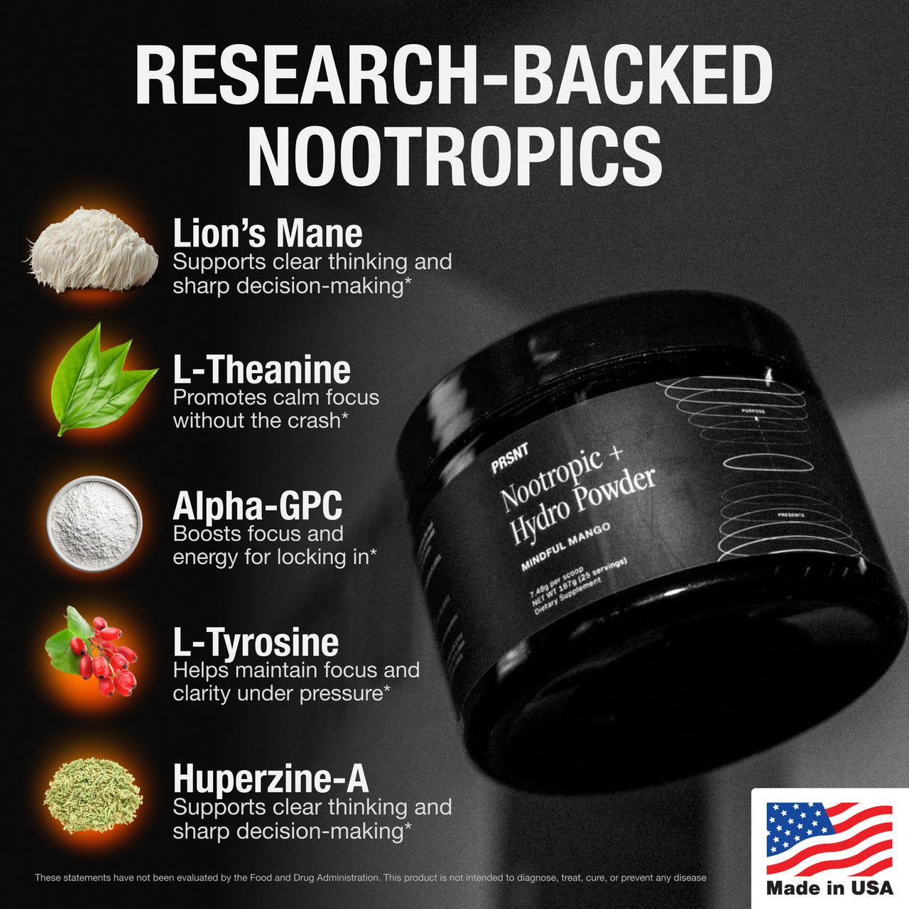 PRSNT Focus Blend